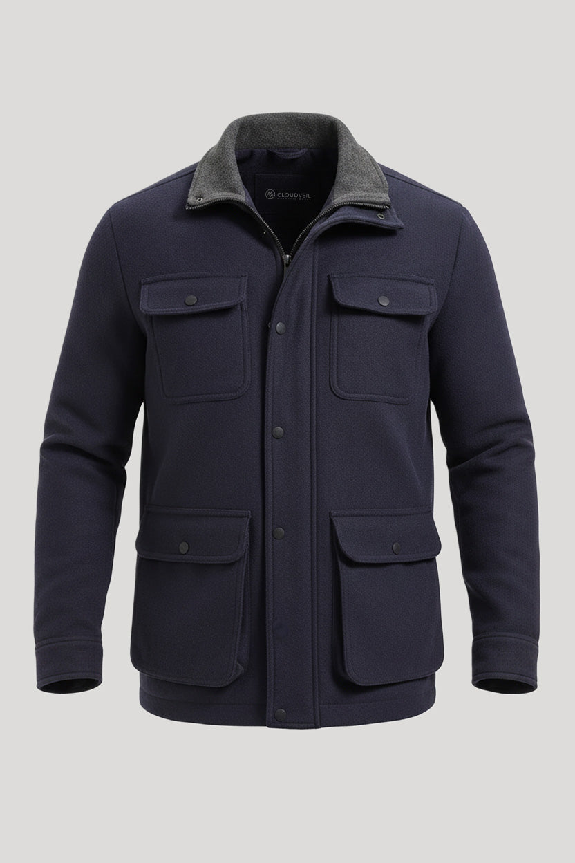 Park City Vegan Wool Barn Jacket