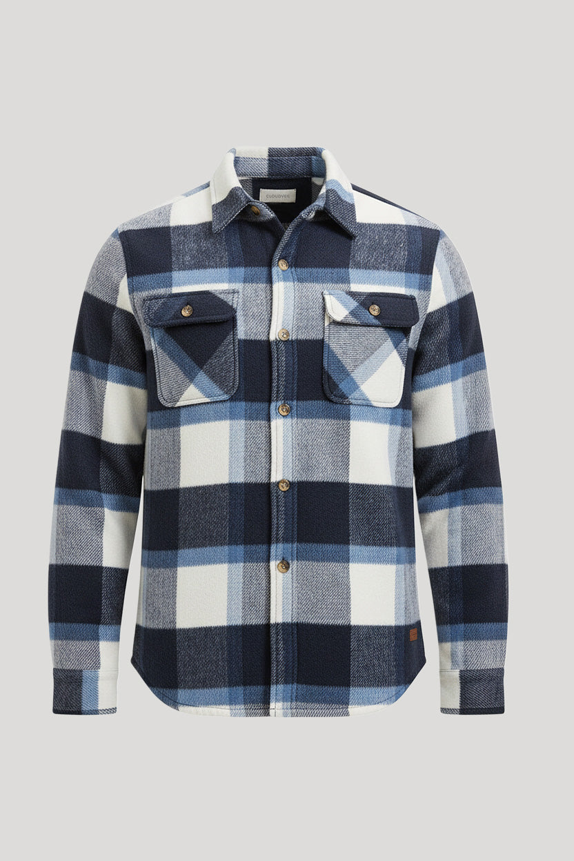 Sierra Flannel Bonded Sherpa Shirt Jacket