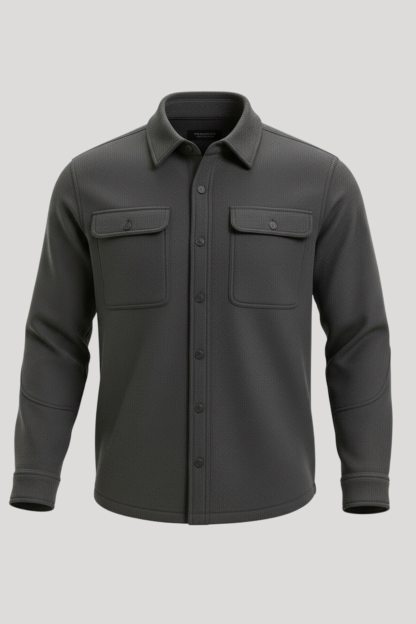 Park City Vegan Wool Shirt Jacket