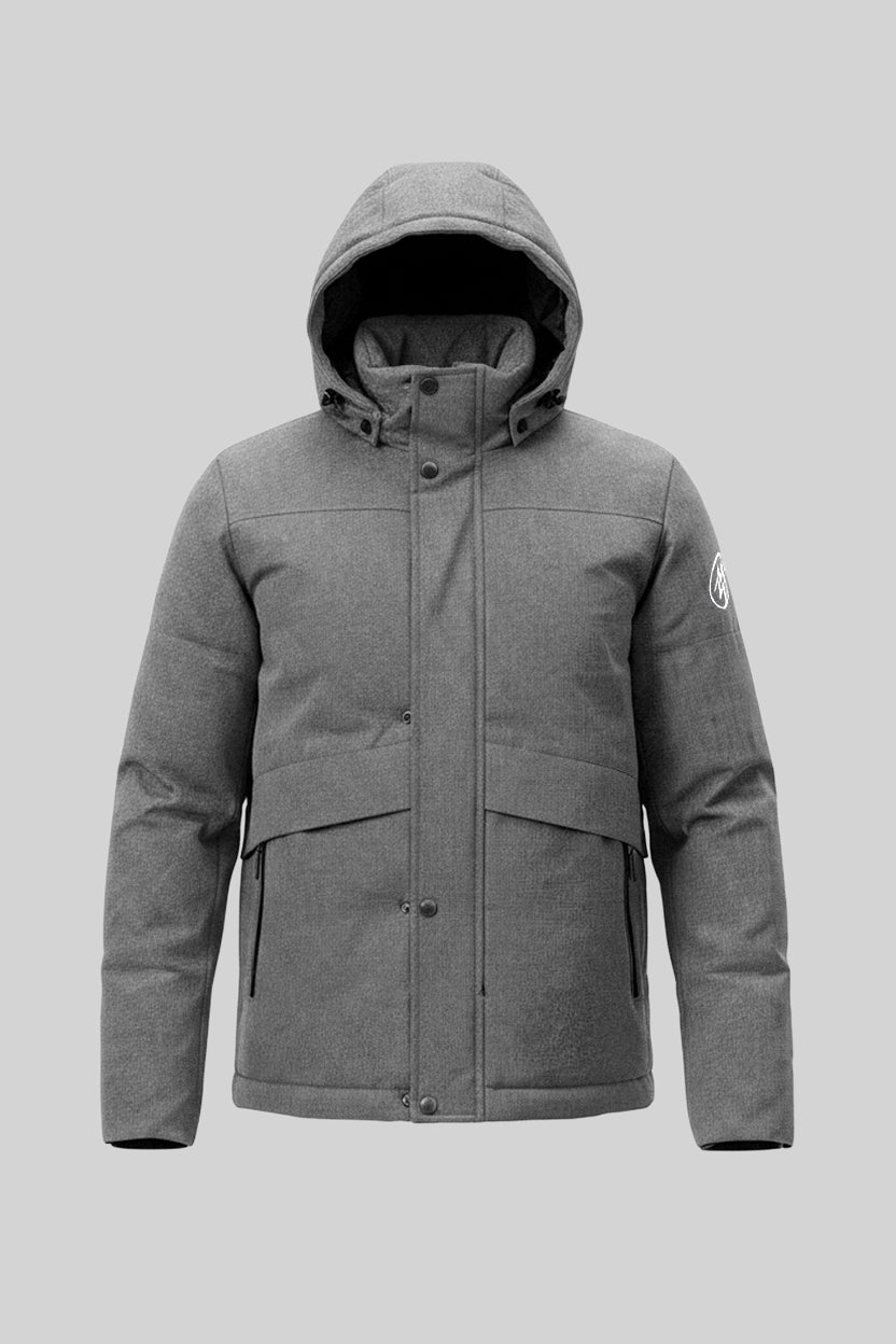 Truckee Herringbone Down Jacket