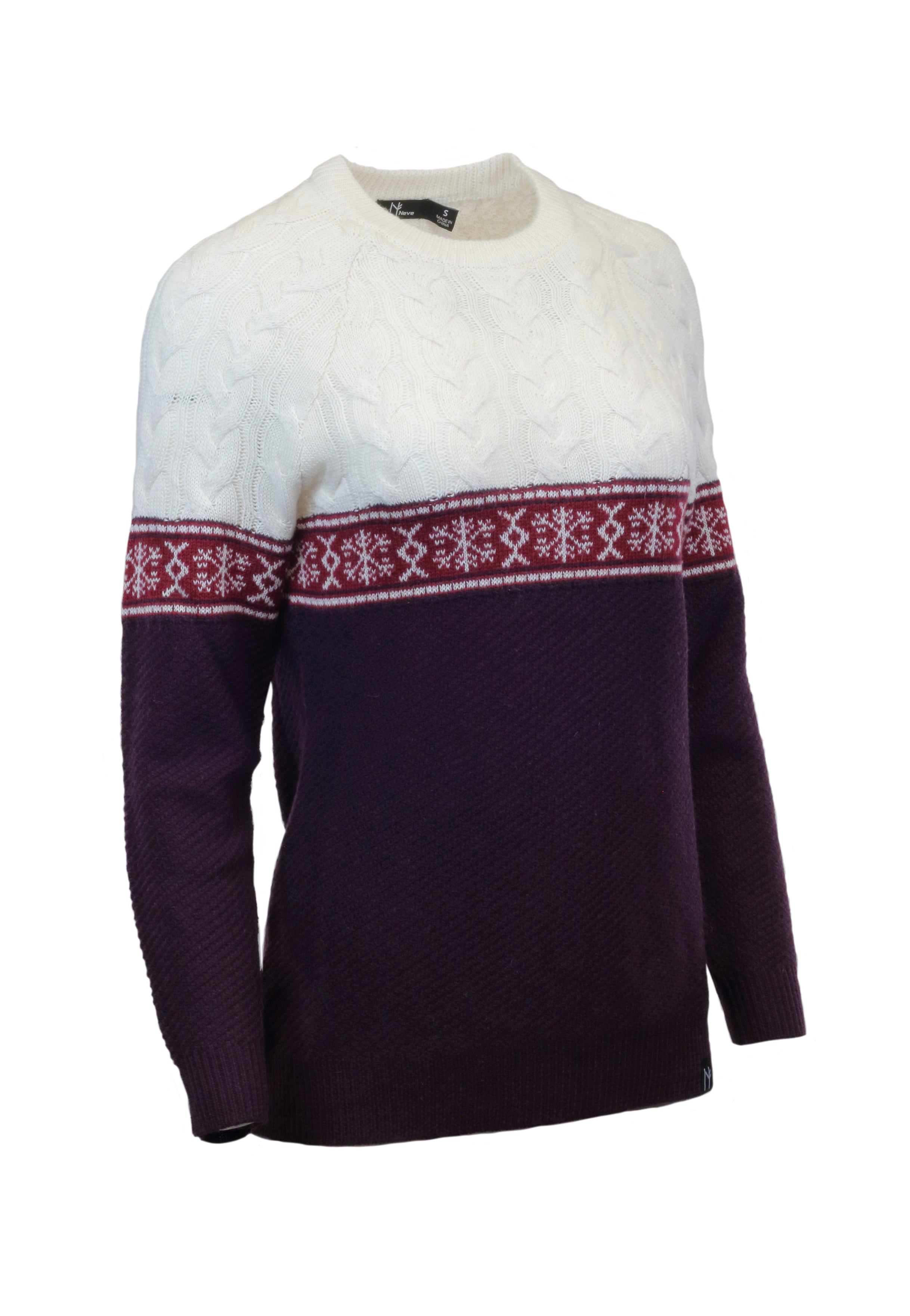 Brynn Cable Knit Crew