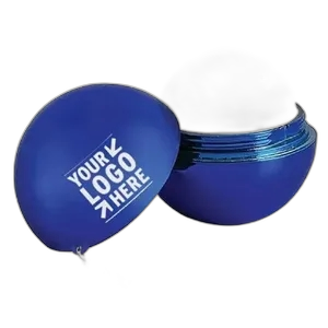 Metallic Lip Balm with Keychain