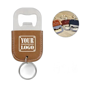 PU Opener Keychain