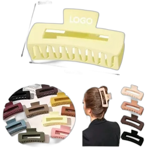 Square Hair Claw Clips