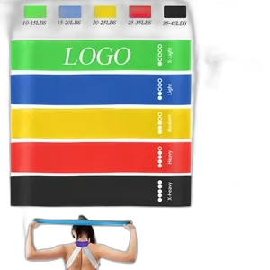 TPE Yoga Fitness Resistance Bands
