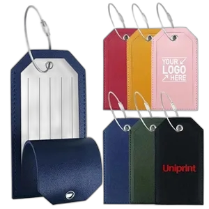 PU Leather Luggage Tag