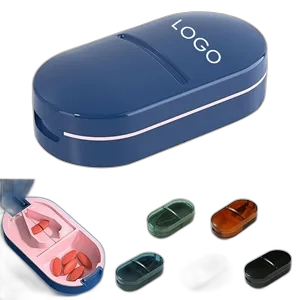 Pill Cutter Splitter Box