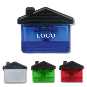 Jumbo House-shape Magnetic Memo Clip