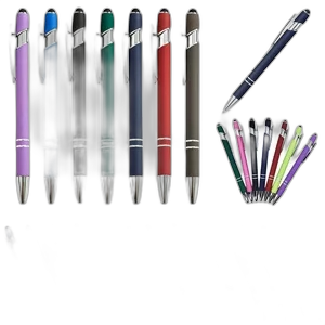 Aluminum Ballpoint Pens with Screens Touch Stylus Tips