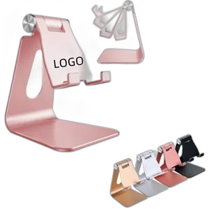 Adjustable aluminum alloy mobile phone holdr