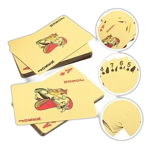 Customized waterproof poker playing cards