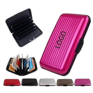 Aluminum alloy antimagnetic shield card box