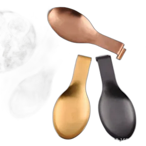 Stainless steel spoon rest / holder  for Stove Top  Counter
