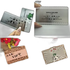 Stainless Steel Metal Business Card