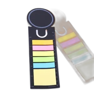 Index Tabs-Sticky Page Markers Repositionable with ruler