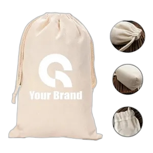 High-quality Cotton Drawstring Tote