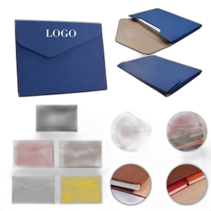 Waterproof PU Leather A4 File Document Bag