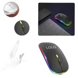 Wireless Optical Mouse With LED Light