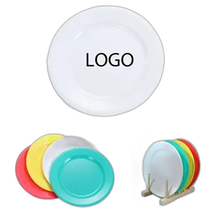Round Outdoor Plastic Picnic Plate