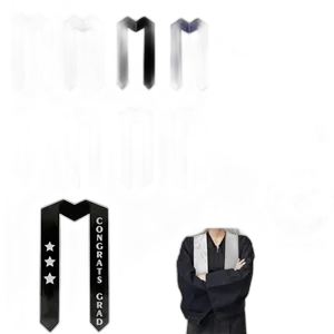 2025 Unisex Graduation Stole Custom Sashes