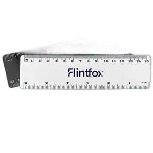 6" Mini Plastic Ruler