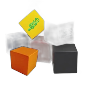 PU Foam Anti Stress Cube Shaped Toy