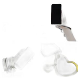 Heat-shaped Phone Hand Wrist With Keychain Lanyard Strap