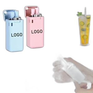 Collapsible Straw With Carrying Case