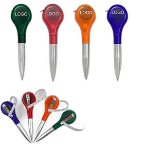 Retractable Tape Measure Ballpoint Pen