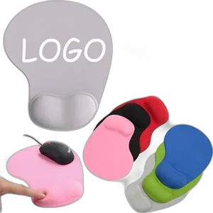 Silicone Anti-slip Office Wrist Support Rest Mouse Pad