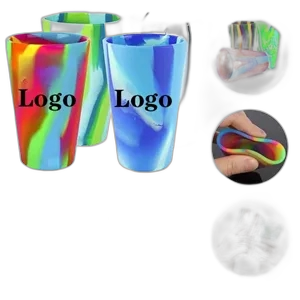 16 oz BPA-Free  Silicone Pint Cups