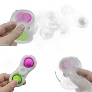 Silicone Push Bubble Fidget Spinner