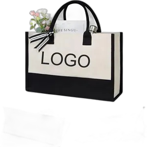 Personalized Canvas Tote Present Bag