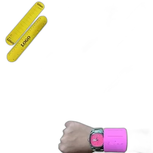 Silicone Reusable Writable Memo Wristband Ruler