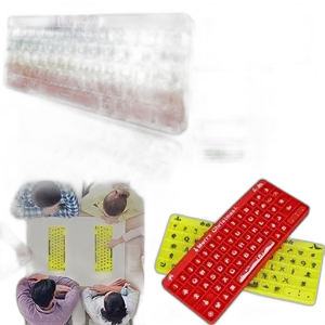 Silicone Keyboard Pop Fidget Toys