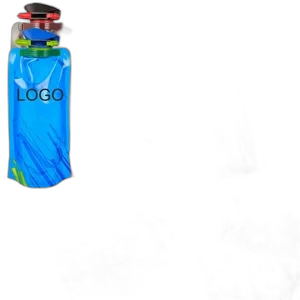 24oz Large Foldable Water Bottle with Leakproof Lid