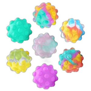 Silicone Push Bobble Fidget Stress Ball