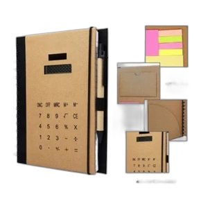 Recycled Solar Calculator with Pen