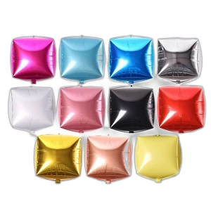 4D Square Aluminum Foil Balloon