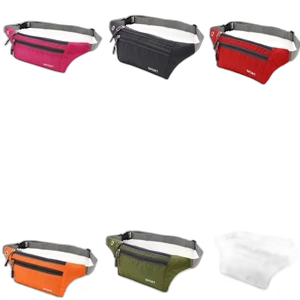 3-Zipper Fanny Pack