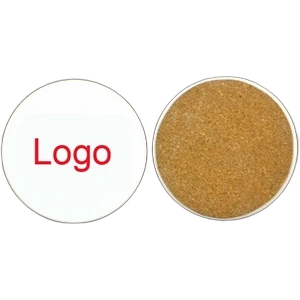 Round Absorbent Stone Coaster