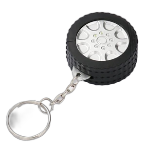 Mini Tire Tape Measure With Keychain