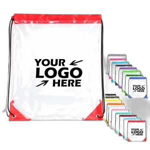 Clear Drawstring Backpack