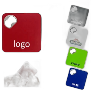 Magnetic Coaster With Bottle Opener