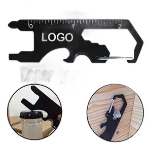 Multi-function Bottle Opener with  Carabiner
