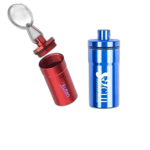 Pill Bottle Keychain