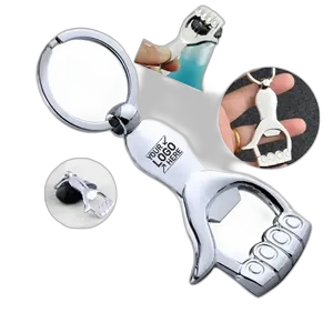 Alloy Portable Palm Bottle Opener