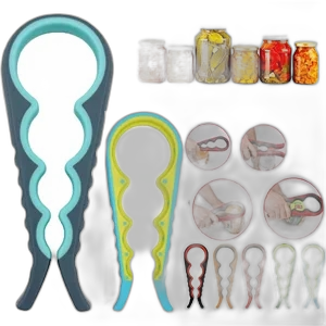 4 In 1 Handy Screw Cap Jar Opener