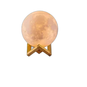3D Color Changing Touch Control Night Moon Light Lamp