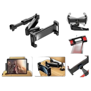 Car Headrest Tablet Holder